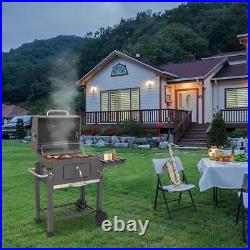 Portable Charcoal BBQ Grill Outdoor Garden Barbecue Picnic Travel Camping Grill
