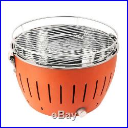 Portable Charcoal Barbecue Stove Grill BBQ Oven Smoke Control Indoor Outdoor