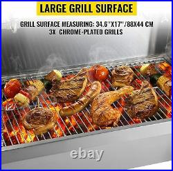 Rotisserie Grill Roaster BBQ Small Pig Lamb Stainless Steel Charcoal Spit Grill
