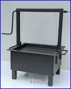 Santa Maria/ Argentine Style Grill Barbecue/ Portable/ Firebox/Tabletop