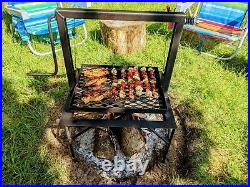 Santa Maria/ Argentine Style Grill Barbecue/ Portable/ Firebox/Tabletop
