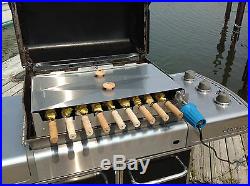 Spinarri 975 -Motorized kebob skewers for your existing gas / charcoal BBQ grill