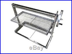 Stainless Steel Brick BBQ DIY Cooking Grill with Adjustable Heights