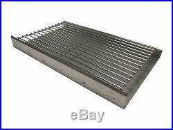 Stainless Steel DIY Brick Charcoal BBQ Grill Barbecue Kit 67cm x 40cm