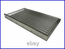 Stainless Steel Premium DIY Brick Charcoal BBQ Grill Barbecue Kit 67cm x 40cm
