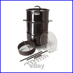 The Original Pit Barrel Cooker Smoke, Grill and BBQ over charcoal