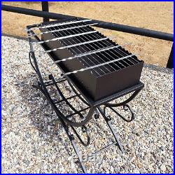 The Uxbridge Charcoal BBQ Grill with Grill Rack & 6 Stainless Steel Skewers