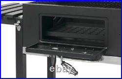 Toronto XXL Charcoal BBQ Grill With Double Side Tables