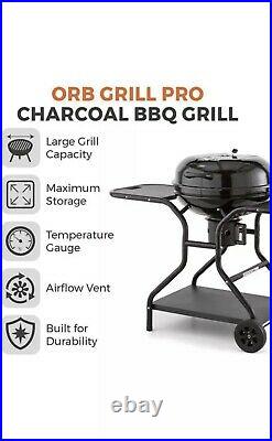 Tower T978511 ORB Grill Pro with Side Tables and Additional Base Shelf New