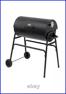 UniFlame 75Cm Charcoal BBQ Grill With Lid In Black Barbecue