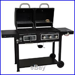 Uniflame Classic Gas and Charcoal BBq outdoor Grill Garden Barbecue patio new UK