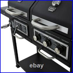 Uniflame Classic Gas and Charcoal Combination Barbecue Grill Outdoor Garden BBQ