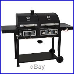 Uniflame Classic Gas and Charcoal Combination Grill Garden Barbecue Furniture