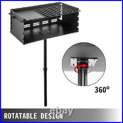 VEVOR Outdoor Park-Style Charcoal Grill for Camping and Cookouts BBQ Accessories