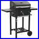 VidaXL_Charcoal_Fueled_BBQ_Grill_with_Bottom_Shelf_Black_Freestanding_Barbecue_01_fd